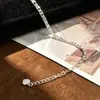 Pulsera de corazón hueco y trébol de cuatro hojas chapada en oro vietnamita para mujer, duradera y que no se decolora, disponible para dropshipping, nuevo accesorio de moda