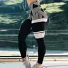 Europa y Estados Unidos desean explosiones transfronterizas de eBay Pantalones de yoga para mujer con estampado digital tejido Ropa de yoga Pantalones de mujer Leggings
