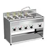 Olla Vertical Eléctrica Comercial Espesada para Cocinar Fideos, Caldera Caliente para Fideos, Estufa para Sopa de Albóndigas y Fideos, Máquina de Fideos de Acero Inoxidable para Tienda de Fideos