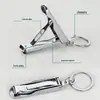Cortador de Unhas Granulado Yiwu Spot Gifts Fabricante de Cortadores de Unhas de Aço de Alto Carbono Ferramentas de Manicure Cortador de Unhas Quadrado
