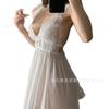 Ropa Interior Morada Sexy de Gama Alta Puro Deseo Uniforme para Pecho Pequeño Nuevo Traje de Noche Ropa Interior Sexy Encaje Caliente Mujeres