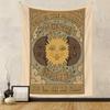 Tapeçaria Transfronteiriça Casa Boêmia Tapeçaria Decoração de Quarto Pano de Pendurar Pano de Fundo Pano de Pendurar Tarot Tapeçaria de Gato