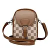 Novo Modelo 2026 Celular da Mamãe Bolsa Feminina com Toque de Luxo, Porta-Moedas Estampado da Moda, Bolsa de Ombro Transversal Versátil Retrô