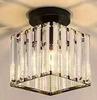 Luz de Teto para Corredor Hall Varanda Entrada Estilo Nórdico Luxuosa Celebridade da Internet Cristal Pequena Iluminação Simples Moderna Criativa