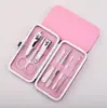 Set de cortauñas de 7 piezas, set de herramientas para el cuidado de las uñas, set de herramientas de manicura, set de arte para uñas, LOGOTIPO