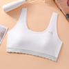 Roupa íntima de desenvolvimento para meninas Júnior Alunos do ensino médio Sutiã Crianças grandes Traceless Fino Copo Fixo Puberdade Colete para meninas