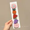 Accesorios para el cabello de velcro de dibujos animados dulces y lindos para mujer, de alta calidad y elegantes para el uso diario, nuevo diseño floral 2026, pegatinas para flequillo de niños