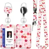 Portatarjeta de identificación de estudiante, portatarjetas creativo y moderno, gafete de trabajo personalizado, cubierta protectora para tarjeta de control de acceso, tarjeta de autobús, permiso de trabajo