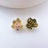 Cuentas Espaciadoras de Múltiples Agujeros con Circonita Microincrustada de Alta Retención de Color Chapadas en Oro Accesorios para Joyería DIY Materiales para Pulseras y Collares