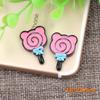 Piruleta de resina para hacer tú mismo, accesorios para dulces, comida para jugar, accesorios para el cabello, crema para pegar, material para carcasa de teléfono móvil
