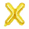 Globos de Letras de 32 pulgadas Decoración de Fiesta de Cumpleaños Nochevieja Plata Oro Arreglo de Boda Globos de Letras de Película de Aluminio Venta al por Mayor