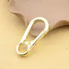 Mosquetón dorado hebilla creativa para cinturón llavero de coche accesorios hebilla colgante chapada en oro Yiwu fábrica de productos pequeños venta al por mayor