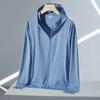 Camisa da Moda Nova High Street com Proteção Solar para Homens e Mulheres, Verão Simples Outdoor Solta, Confortável, Respirável e Casual Camisa de Proteção Solar