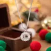 Amazon Moda Transfronteiriça Luxo Leve Criativo Alfabeto Inglês 26 Letras Pingente Completo em Zircônia Cobre Colar Nicho Acessório de Alta Qualidade