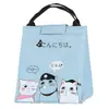 Bolsa de Lonchera de Dibujos Animados Linda, Bolsa de Lonchera Portátil Conveniente para Trabajadores de Oficina y Estudiantes, Bolsa para Comida de Gran Capacidad