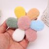 Novos acessórios de orelha para chapéu, presilha DIY, acessórios para tiara, olhos de sapo de desenho animado fofos, acessórios de tecido de algodão