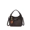Bolsa Saco Elegante Retrô com Fivela de Camurça para Mulheres 2026 Outono/Inverno Nova Casual Versátil para o Dia a Dia Ombro Único Transversal