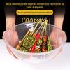 Tigelas e Pratos Comerciais de Plástico Acrílico Transparente Self-Service para Hot Pot Apimentado, Tigelas de Cristal Self-Service com Design Espessado