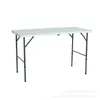 Mesa Plegable para Uso en Casa, Mesa de Comedor Portátil para Exteriores, Puesto de Mercado Nocturno, Escritorio para Habitación de Alquiler, Mesa de Comedor Rectangular, Ligera