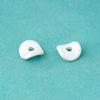 Accesorios de Plata Pura 999 Plata Esterlina, Colgantes de Forma Irregular, Cuentas de Estilo Antiguo, Cuentas de Barril, Anillos Corredizos, Pulseras DIY