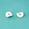 Accesorios de Plata Pura 999 Plata Esterlina, Colgantes de Forma Irregular, Cuentas de Estilo Antiguo, Cuentas de Barril, Anillos Corredizos, Pulseras DIY
