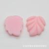 Accesorios de resina DIY 15*20mm hojas artificiales no porosas diy hecho a mano tocado accesorios para el cabello material multicolor