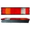 La luz trasera LED para coche es adecuada para la luz trasera LED de Mercedes-Benz, luz trasera LED de tres colores