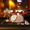 Decoraciones de Gato Adornos para Coche Accesorios para Coche Perfume Decoraciones Personalizadas para Coche Colección Adornos Creativos de Diosa para Coche