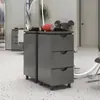 Gabinete de herramientas para barbería suministros para salón de belleza carrito pequeño salón de peluquería estante de almacenamiento multifuncional herramientas para salón de peluquería