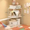 Estante de Almacenamiento para Mesita de Noche de Dormitorio Estante de Almacenamiento de Esquina para Litera de Dormitorio Estantería de Esquina para Mesita de Noche de Estudiante Universitario