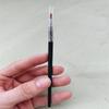 Luxo único conjunto completo de pó solto blush fundação máscara escova vinheta sombra de olho escova delineador nariz sombra sobrancelha escova escova única escova