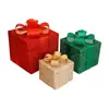 Navidad Transfronteriza Caja de Regalo de Navidad Nueva Caja de Regalo Navideña de Tres Piezas Decoración de Accesorios para Habitaciones Festivas Adornos Venta al Por Mayor
