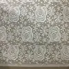 Tela de encaje de amoníaco Brocado malla elástica hueca accesorios para ropa tela de encaje hecha a mano mantel tela decorativa