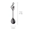 Cuchara Musical de Acero Inoxidable 304, Nueva Cuchara Grande Creativa para Café, Cuchara para Remover, Cuchara para Postre Helado, Cuchara Pequeña de Regalo
