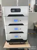 Fuente de Alimentación de Almacenamiento de Energía Fotovoltaica para el Hogar Solar 51.2V100Ah Batería de Fosfato de Hierro y Litio 5Kwh Se Puede Apilar y Conectar en Paralelo