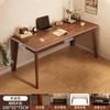 Escritorio de Madera Maciza, Escritorio para Estudio en Casa de Adultos, Mesa Montada en la Pared para Repisa de Ventana, Banco de Trabajo, Escritorio Simple de Oficina, Escritorio de Computadora Vintage