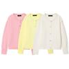 Otoño 2025 Nuevo Ropa Femenina Transfronteriza Europea y Americana Estilo Perezoso Moda Elegante Simple Cárdigan de Punto W085 345070