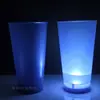 Taza Luminosa de PP de Grado Alimenticio con Inyección de Agua, Taza de Agua Digital LED, Regalo de Promoción Navideña de Halloween