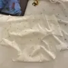Calcinhas de Seda Gelada para Ar Condicionado de Verão, Comprimento Estendido, Forro 100% Algodão na Virilha, Sem Costura, Respirável, Roupa Íntima Feminina, Novo Estilo Triângulo 2026