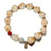 Celebridad de Internet Uña de Gato Qingti Pulsera Fresca Estilo Dulce de Niña Estilo Pareja Pulsera para Dedos de Mujer Cadena de Cuentas Suave para Mano Venta al por Mayor