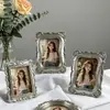 Dropshipping Transfronterizo DIY Mini Marco de Fotos Decorativo Barroco de Resina Adorno Marco de Fotos Vintage