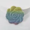Amostras de Cabedais de Sapato Semi-Acabados, Acessórios Coloridos Leves para Cabedais de Sapato Pintados por Spray de PU, Acessórios Decorativos DIY, Atacado de Fabricantes