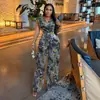 Ropa transfronteriza europea y americana para mujer 2026 nuevo estilo de verano conjunto sexy y elegante de top sin mangas con estampado de cuello en V y pantalones largos de pierna ancha