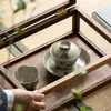 (Área Especial de Liquidación) Juego de Té Cerámico Kung Fu Tazón Cubierto Tazón de Té Taza de Degustación Taza del Maestro Tetera Soporte Taza de la Feria