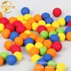 Pelota de bala de EVA sólida para jardín de infantes, pelota elástica, pelota de esponja colorida para niños, juguete, pelota del Castillo Travieso, pelota de pistola de fascia