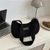 Bolso Bandolera Nuevo 2025 para Estudiantes, Bolso de Moda para Mujer para Clase, Estilo Ins Japonés de Gran Capacidad Color Sólido para Hombro o Axila