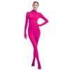 Fantasia de Dança Zentai Feminina Transfronteiriça Traje de Performance de Palco Body com Luvas e Coberturas para Pés Integrados Fantasia de Gola Alta Role-Playing