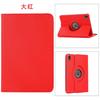 Funda protectora de panel plano para iPad mini67, funda protectora giratoria con patrón de lichi de 8,3 pulgadas, funda de cuero de hibernación