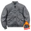 Invierno nuevo chaqueta acolchada de algodón volador para hombre holgada talla grande ropa de trabajo chaqueta acolchada de algodón juvenil moderna cálida multibolsillo béisbol chaqueta acolchada de algodón