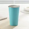 Copo de Água de Capacidade Extra Grande, Copo de Camada Única de Aço Inoxidável 304, Copo Portátil para Cerveja, Copo para Bebidas Geladas, Copo para Beber Diretamente, Logotipo Personalizado